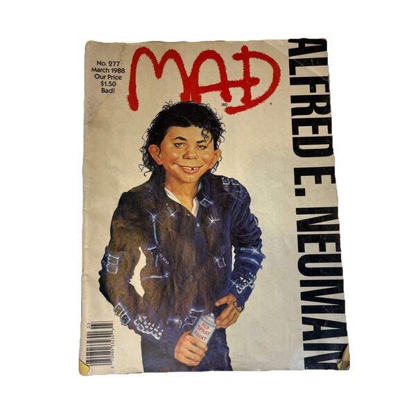Mad Alfred E. Neuman 1998 No. 277 March 1988 Vintage Comic Book - Picture 1 of 8